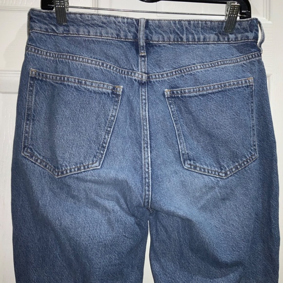 Pacsun Mom Jean Sz 30 Women's Blue Jeans High Waist 100% Cotton Denim - Picture 4 of 7